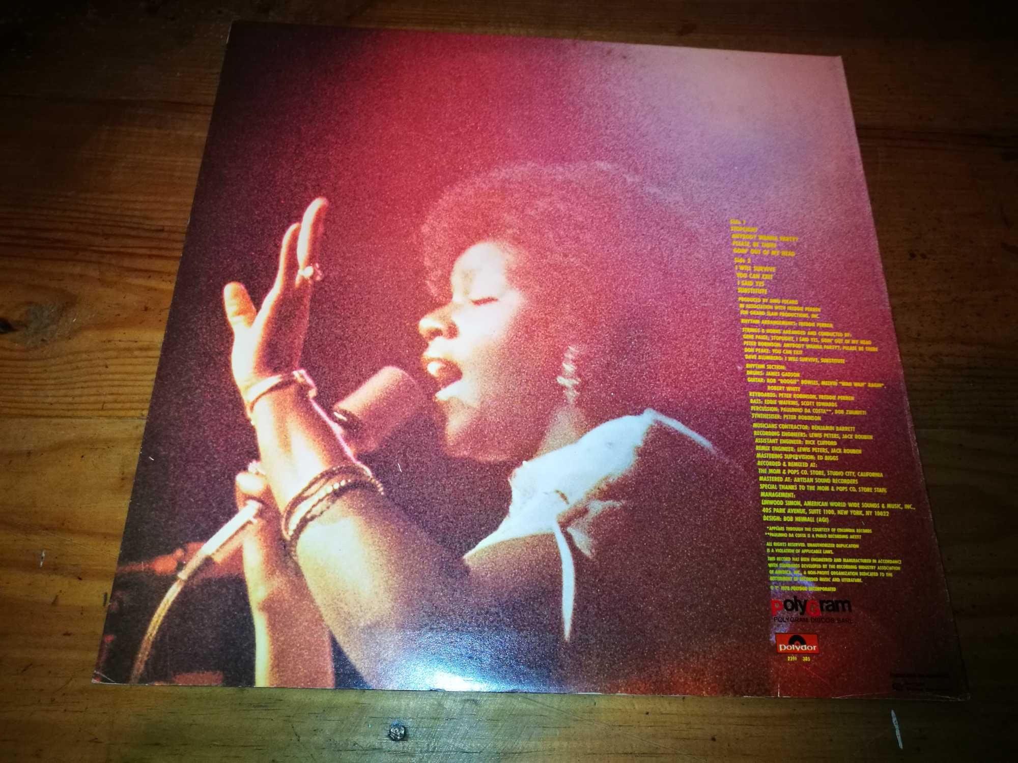 GLORIA GAYNOR (dance) - Lover Tracks  LP