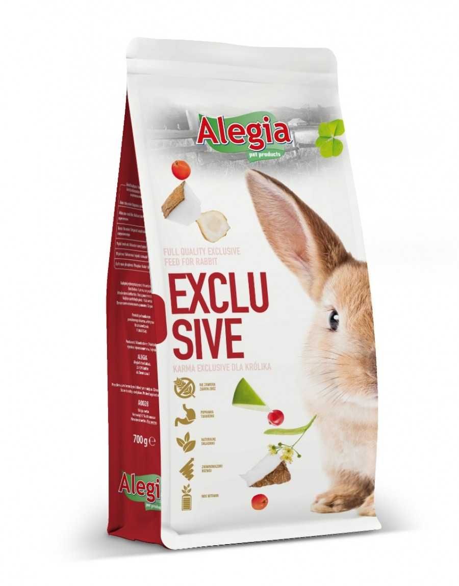 ALEGIA Exclusive Karma bezzbożowa dla królika 700 g