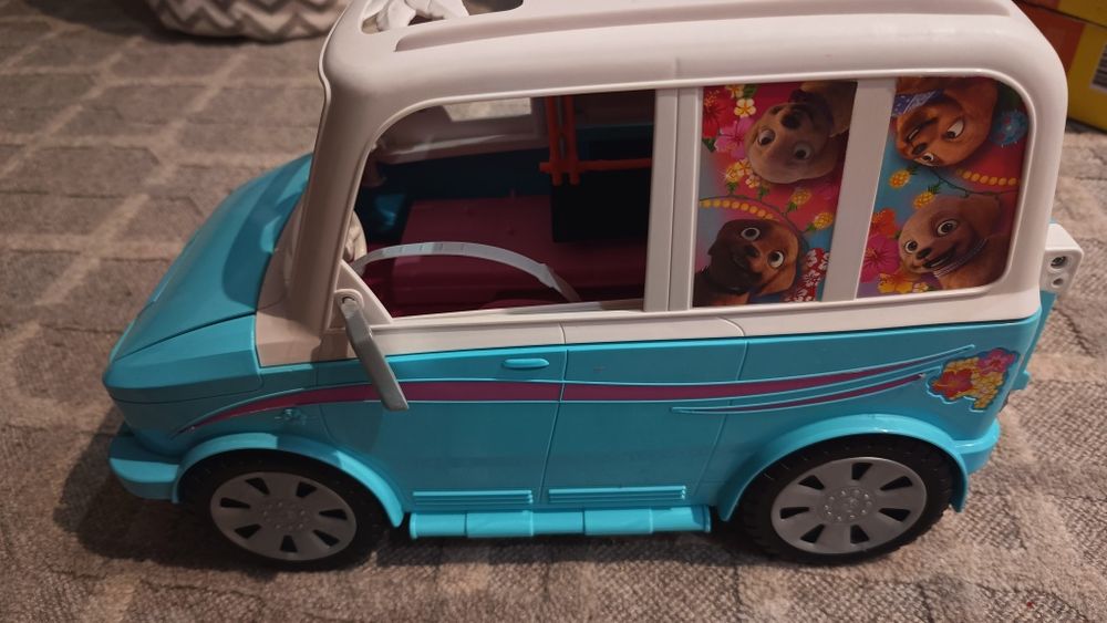 Kamper barbie zwierzaki barbie