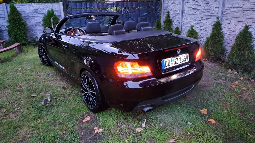 Bmw E87 Seria 1 Cabrio 2.0 Alu 18  Skóra LED Parcktronik Doinwestowane
