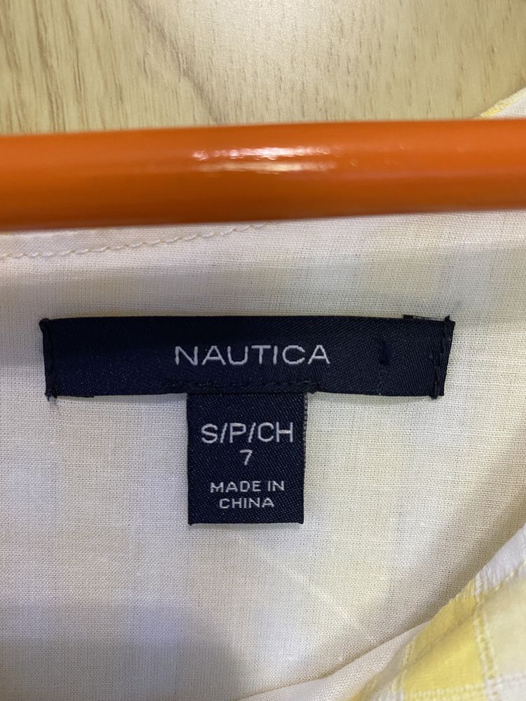 Стильный сарафан Nautica 7 лет