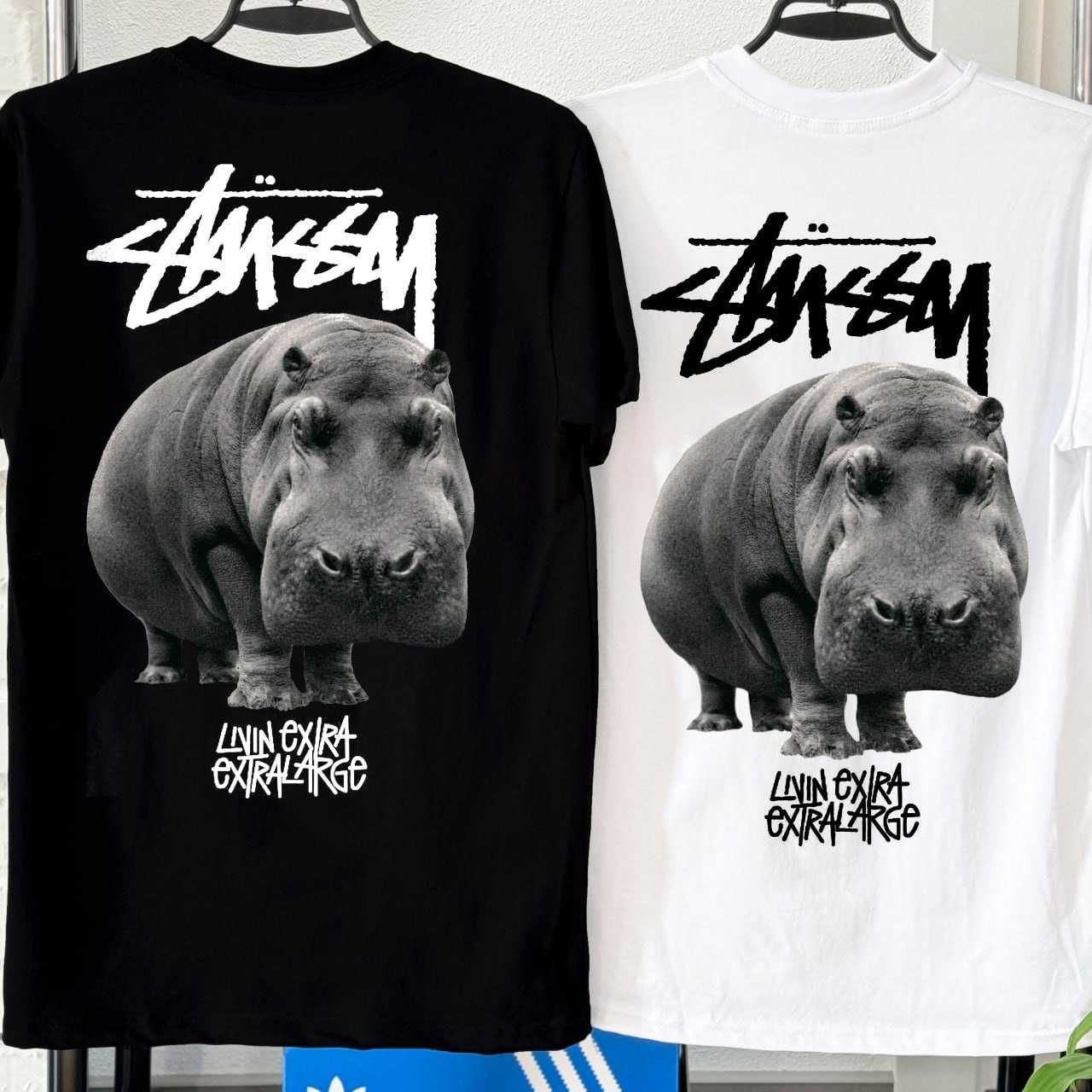 Новая футболка STUSSY Red Fuzzy — BIG — XS S M L XL — БЕЗ ПЕРЕДПЛАТ