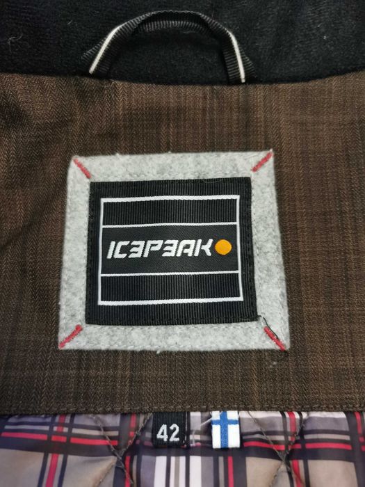 ICEPEAK - Damska Parka Kurtka Zimowa membrana ICE Tech M/L jak Nowa