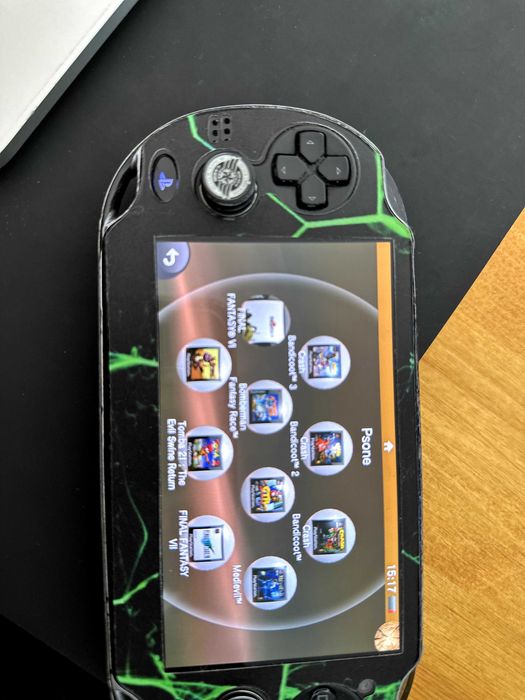 Ps Vita destravada cartão original de 4GB e SD de 64GB