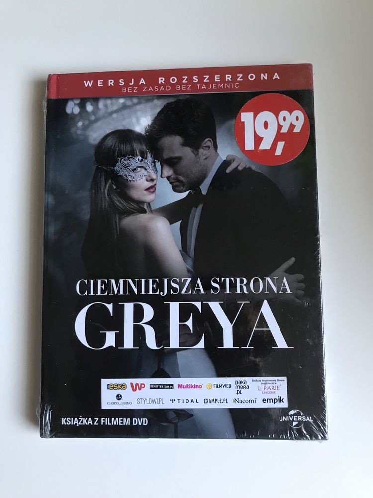 Film „Ciemniejsza strona Greya” DVD - NOWA