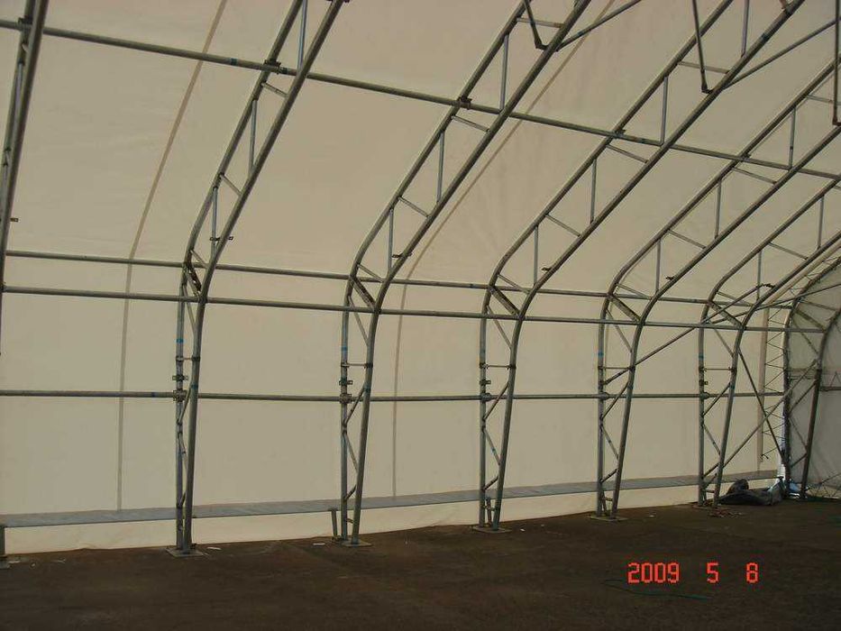 Hangar Namiotowy hala namiotowa samolotów 10x12,5x7,1 m garaż wiata