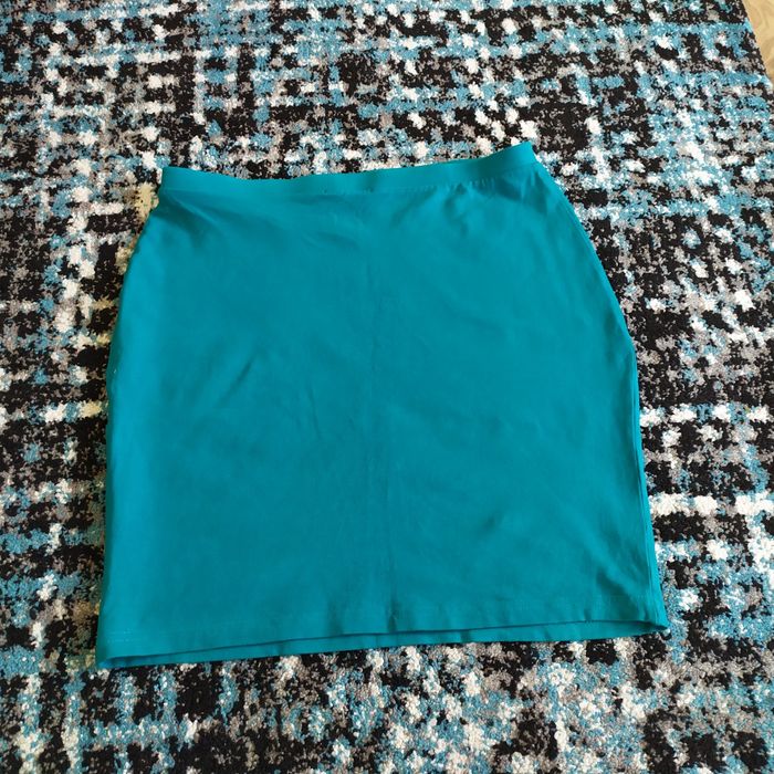 Spódniczka bawełniana rozmiar S (kolor soczyście zielony)