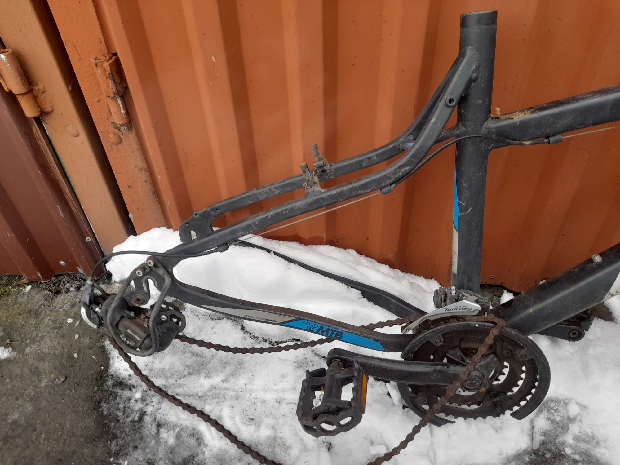 Rama aluminiowa BTWIN Rockrider 340 mtb Aluframe