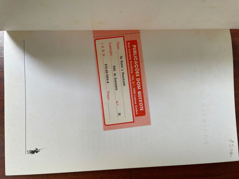 De Roma a Maastricht