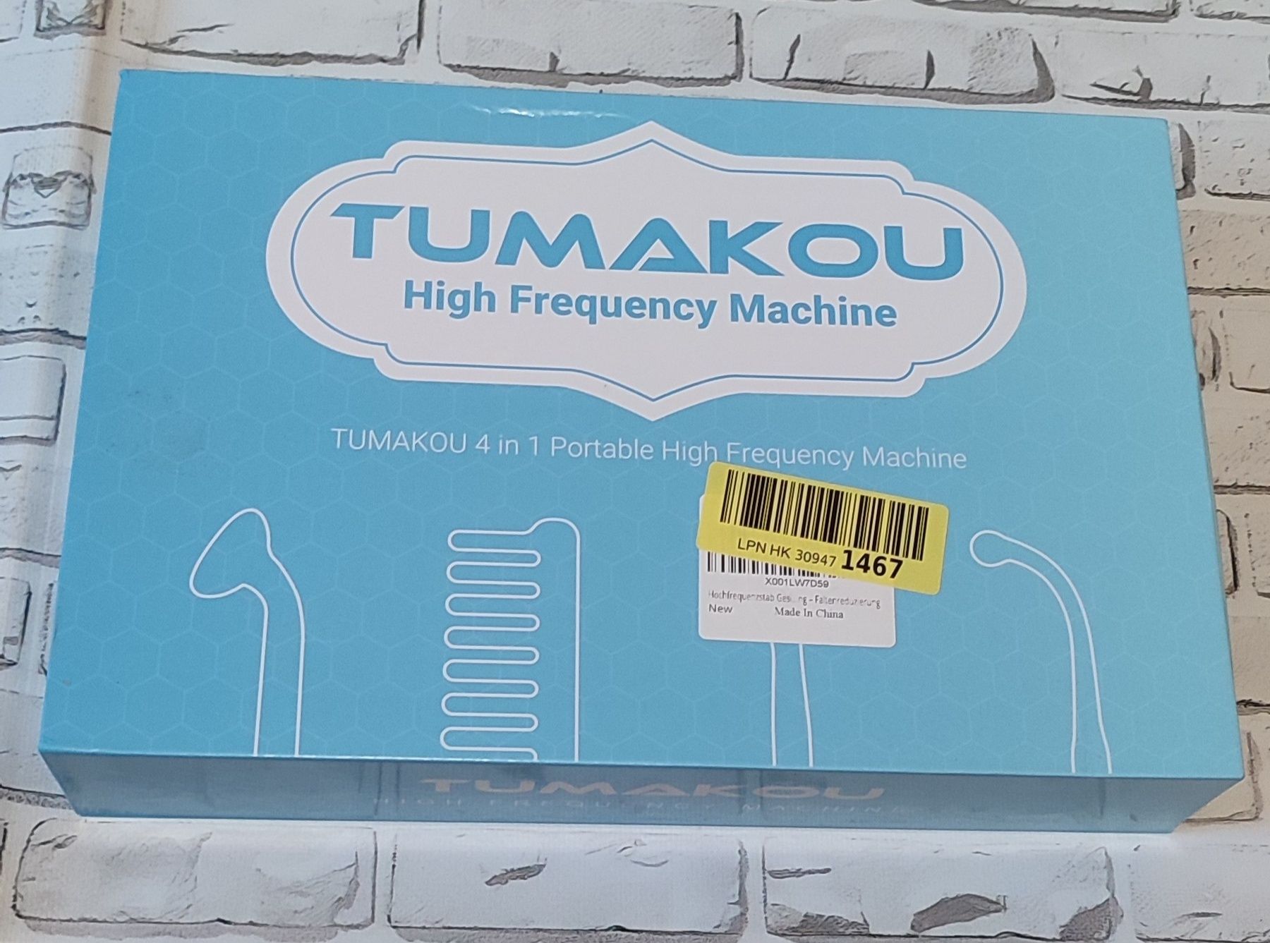 Дарсонваль TUMAKOU F08 професійний косметологічний апарат для догляду