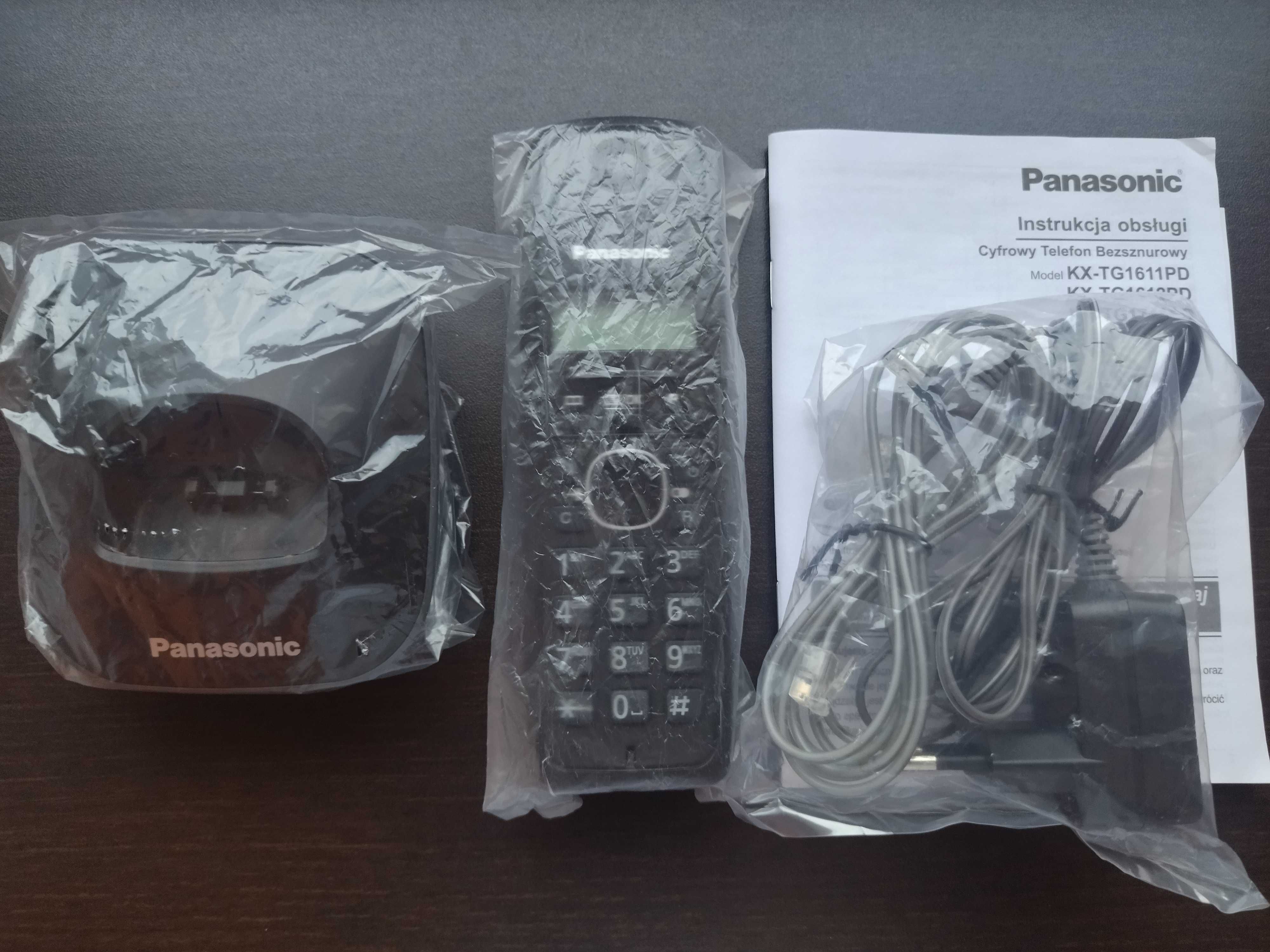 Telefon bezprzewodowy Panasonic KX-TG1611