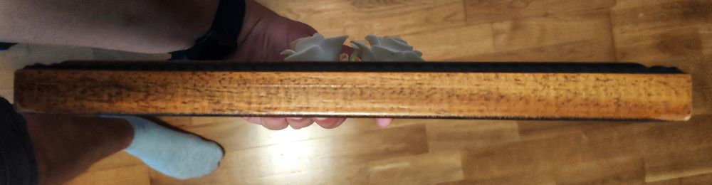 Decoração vintage - Quadro de flores com relevo