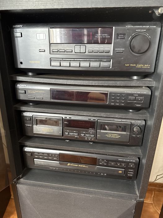 Aparelhagem sony completa- sistema HI-FI 5.1