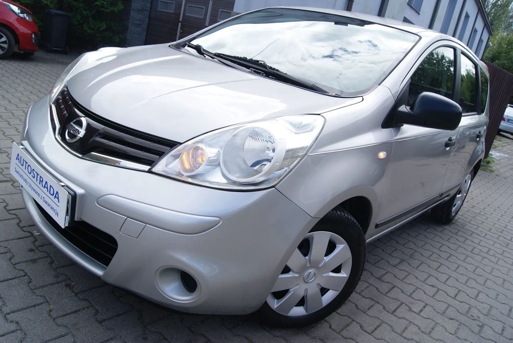 Nissan Note LIFT 1.4 16V 90KM*1 Właściciel*Bezwypadkowy*KLIMA*Nowe Opony*Gwarancja