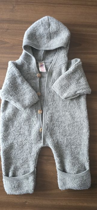 Kombinezon merino engel 50/56 szary