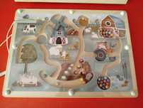 Magnetyczny labirynt Little Farm - Little Dutch