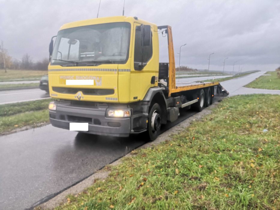 laweta premium klapa i wyciag hydraul 3 oska autolaweta pomoc drogowa