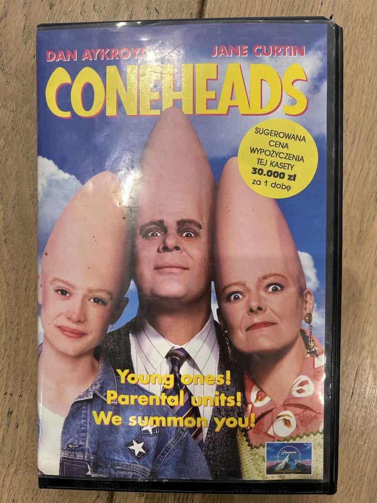 Stożkogłowi Dan Aykroyd VHS