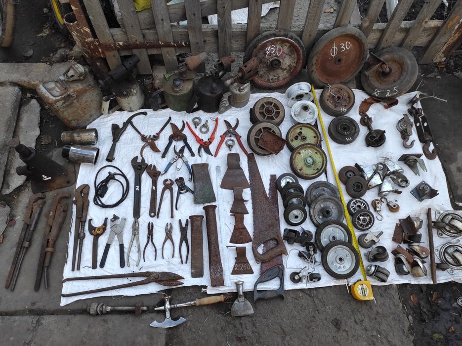 Мощные колеса на тележку