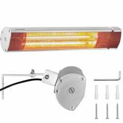 2 sztuki Grzejnik lampa grzewcza promiennik podczerwieni  2000 W