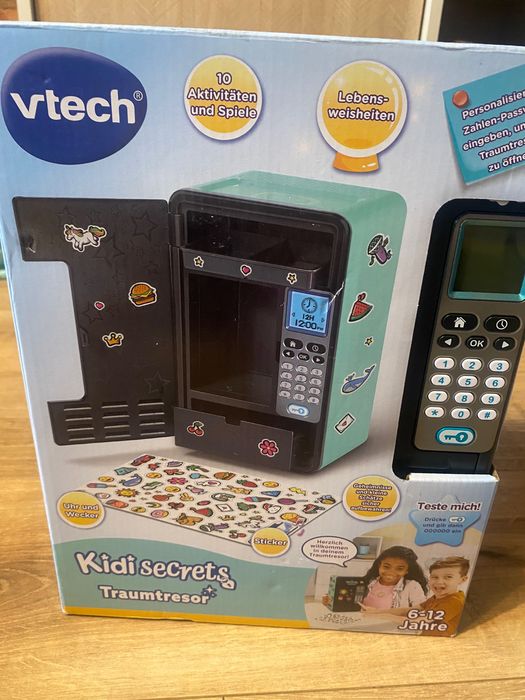 Duży sejf dziecięcy różne funkcje