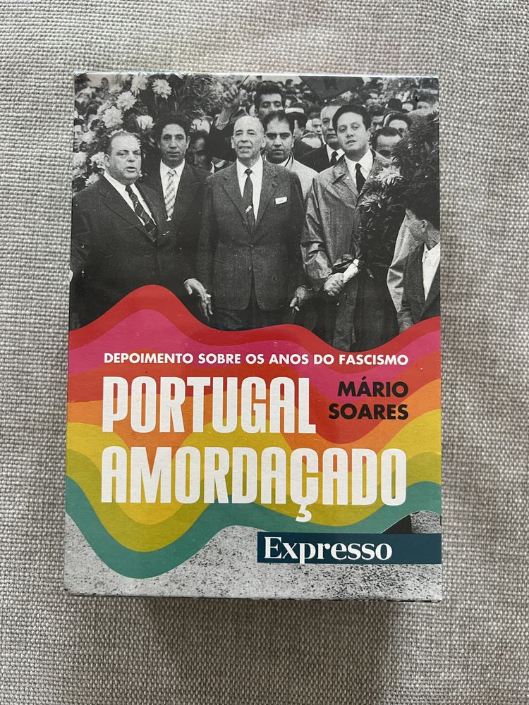 Livros Portugal Amordaçado Mário soares