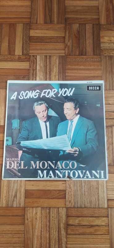 Vinil - A Song For You - Mario del Monaco, Mantovani