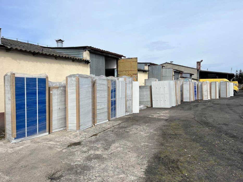 Nowe szafy metalowe socjalne, bhp, szatniowe, pracownicze, skrytkowe !