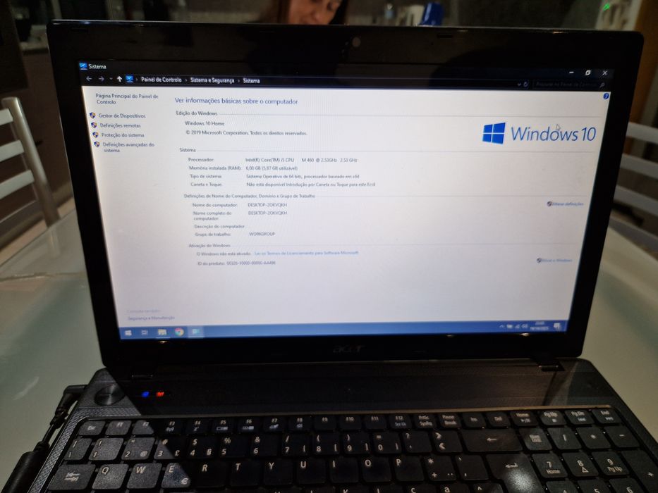 Acer Aspire 5742 Séries  Core i5