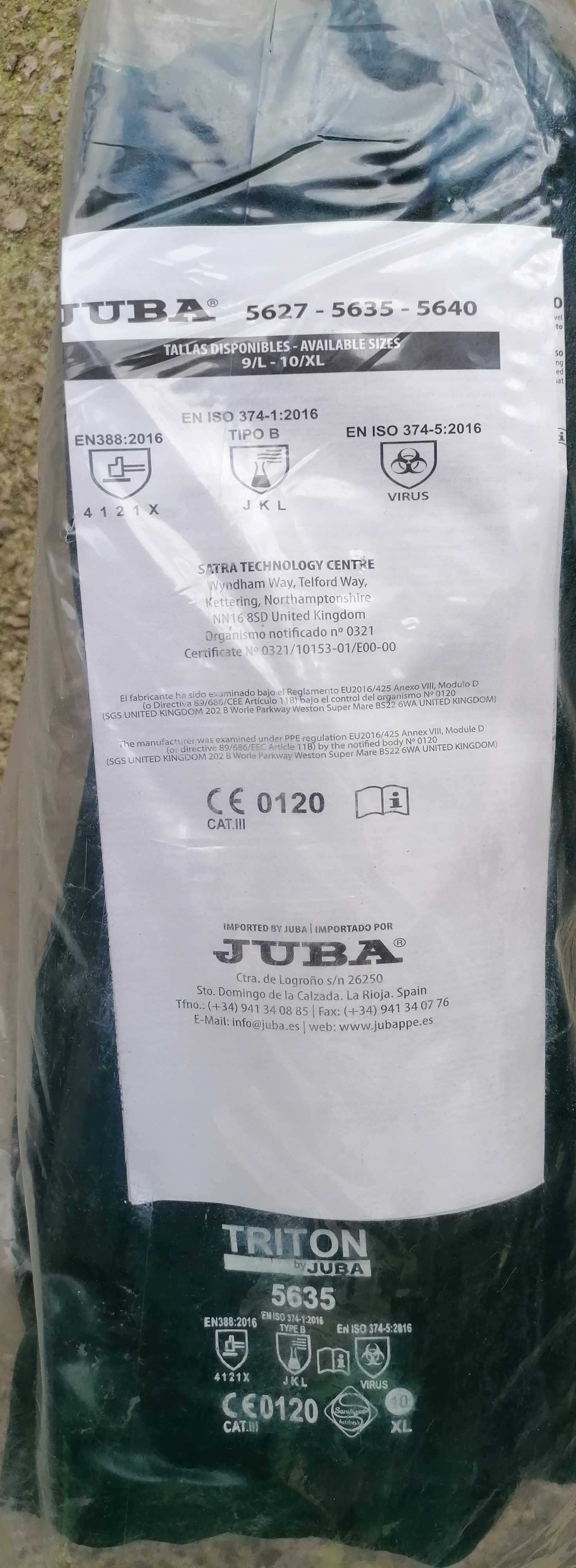 Luvas  impermeáveis para trabalho