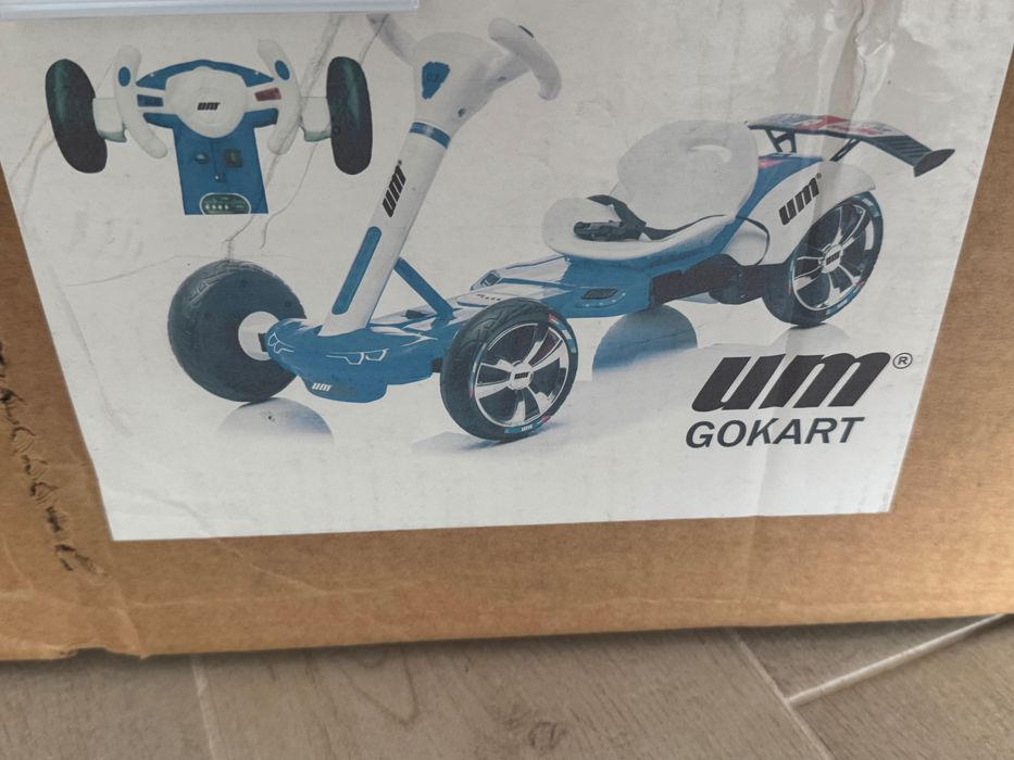 Nowy elektryczny gokart dla dzieci – 100% sprawny, gotowy do jazdy!