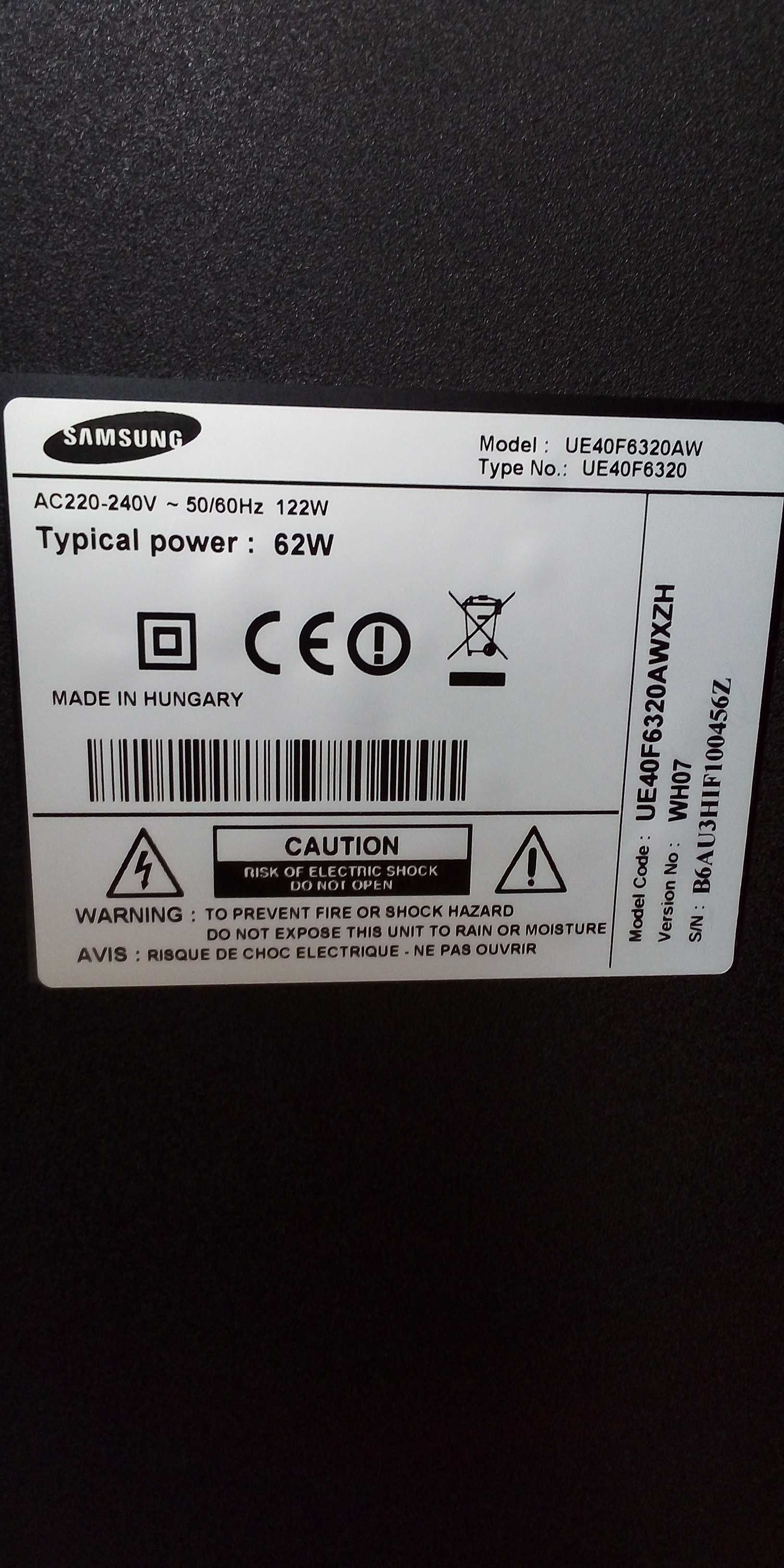 Telewizor samsung UE40F6320 Full HD Smart tv