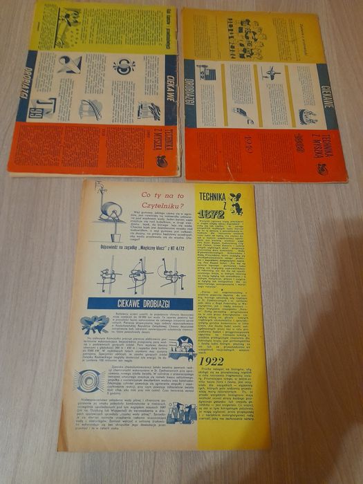 Stara gazeta Horyzonty Techniki