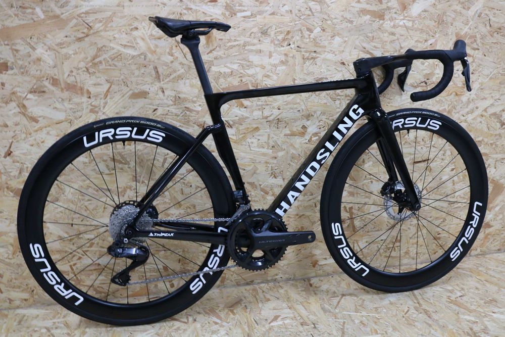 Bicicleta disco topo de gama Handsling A1R0evoS Shimano Ultegra Di2