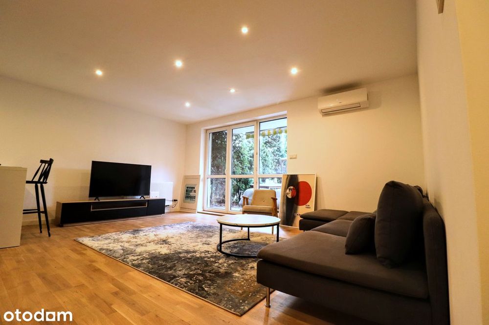 Na wynajem przestronne mieszkanie z ogródkiem