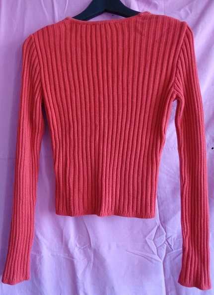 Sweter damski czerwony - Only - M/38