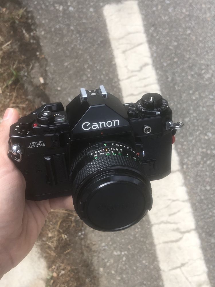 CANON A-1 + 50mm f/1.4 - A++