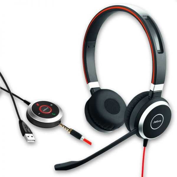 Jabra Evolve 40 UC Stereo auscultadores