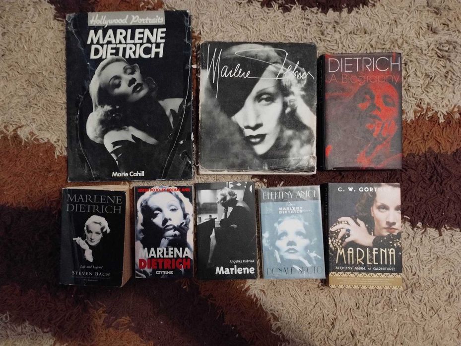 Marlena Dietrich - Książki i albumy, zestaw.