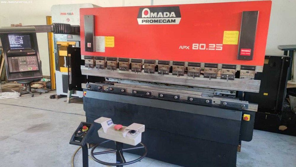 Prasa krawędziowa CNC AMADA APX 80-25