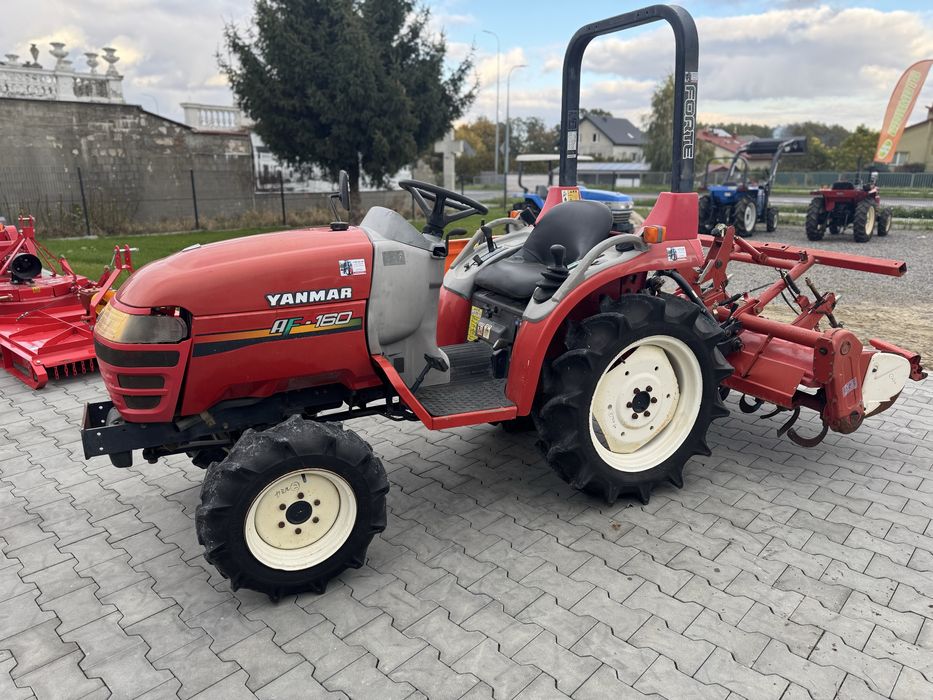 Traktor traktorek ogrodniczy Yanmar AF 160 z glebogryzarką 120cm |