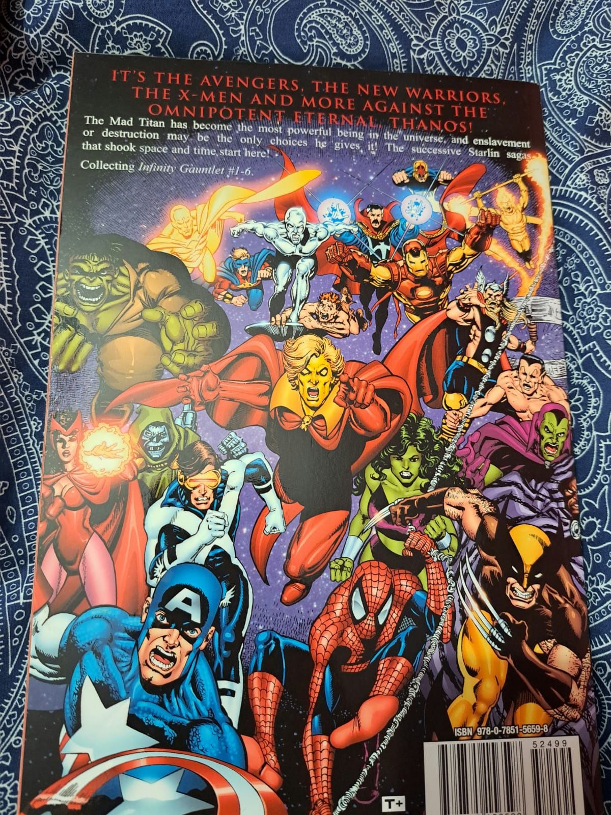 Livro Marvel Infinity Glauntet