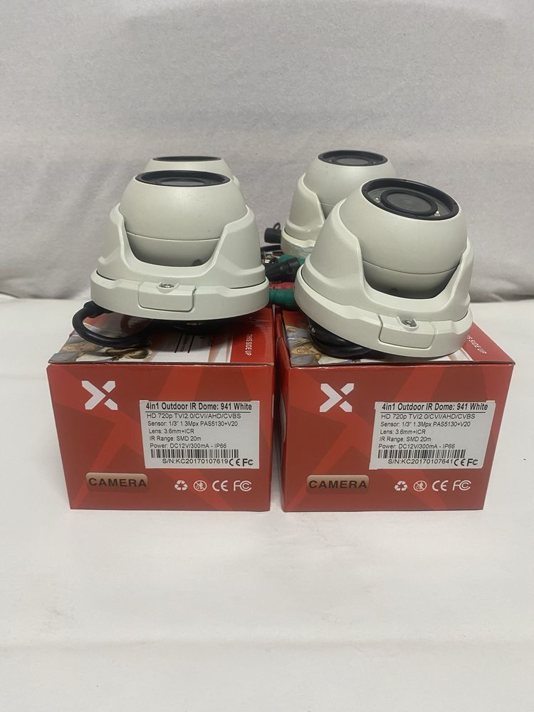 Video vigilancia 4 camaras H-SERIES