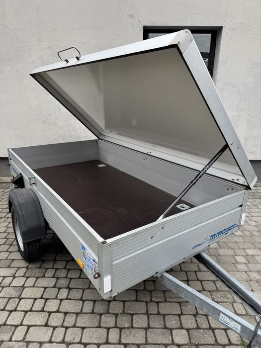 Przyczepka samochodowa 750 kg ALUMINIOWA