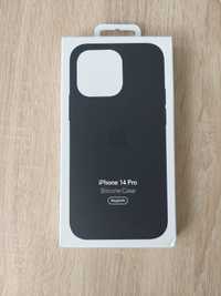 Plecki Case Silikonowe iPhone 14 Pro MagSafe  Czarne