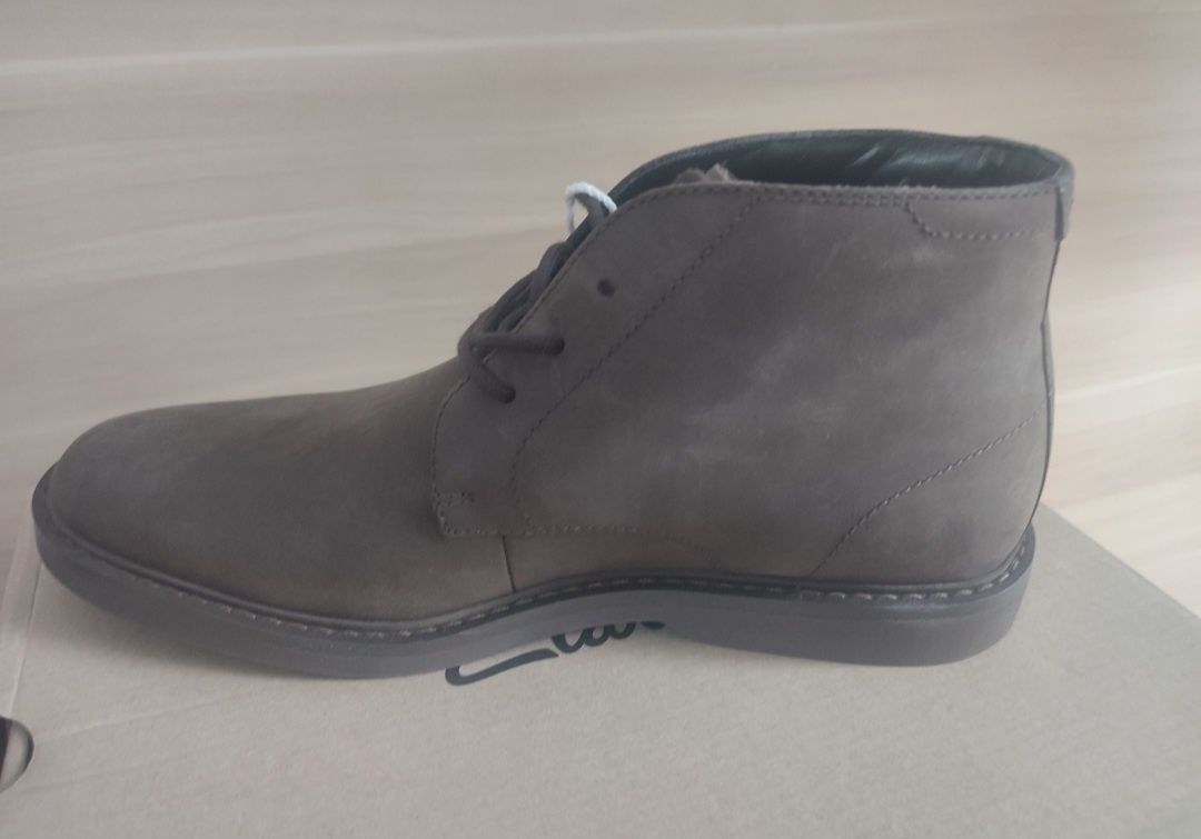 Clarks męskie buty Chukka atticuslthigtx r.41,5 nowe oryginalne okazja