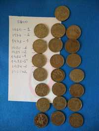 Moedas antigas de 5$00 ( 22)