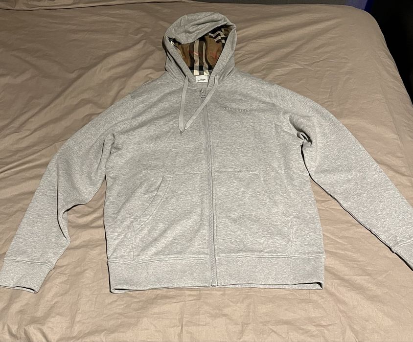 зип худи BURBERRY