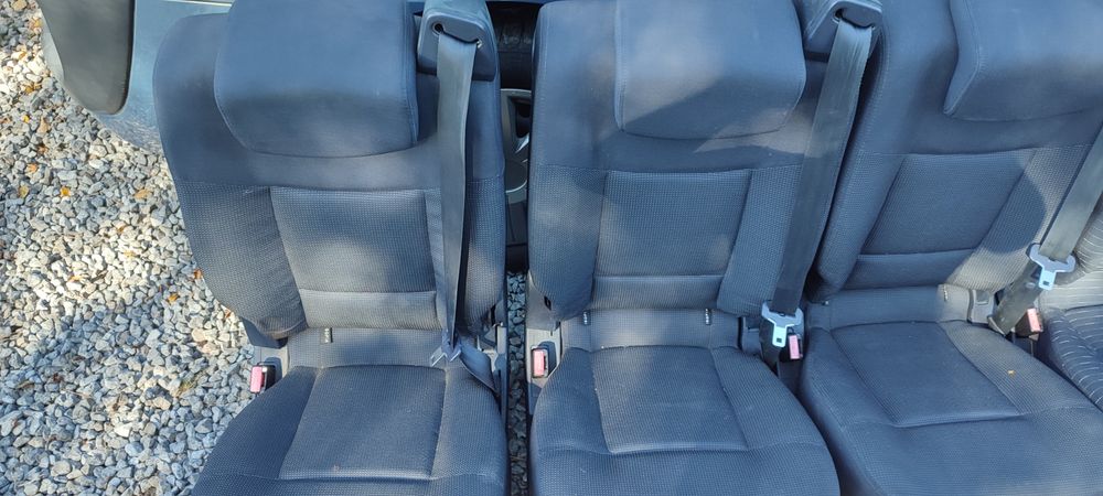Fotel Espace IV przedlift 2i3rzad wbudowany pas bus  kamper ISOFIX