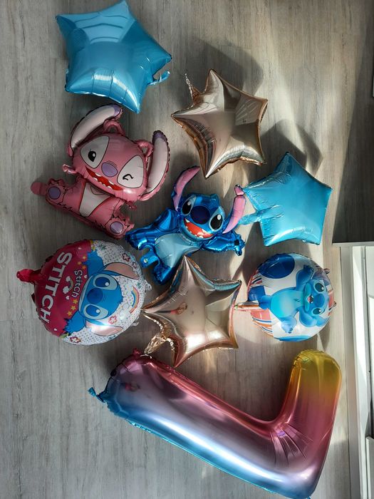 Dekoracja urodzinowa balony stitch